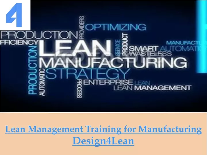 lean management training for manufacturing