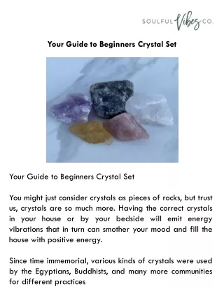 Your Guide to Beginners Crystal Set