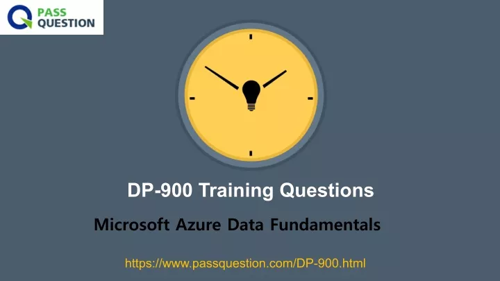 dp 900 training questions
