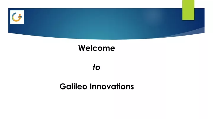 welcome to galileo innovations
