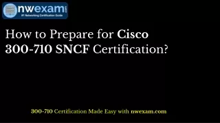 how to prepare for cisco 300 710 sncf
