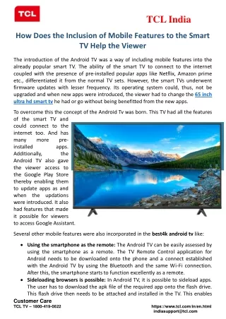 tcl india