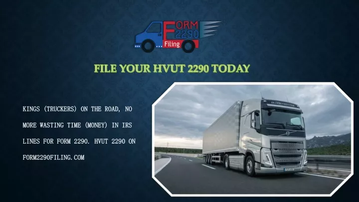 file your hvut 2290 today