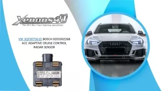 vw 3qf907561d bosch 0203302268 acc adaptive