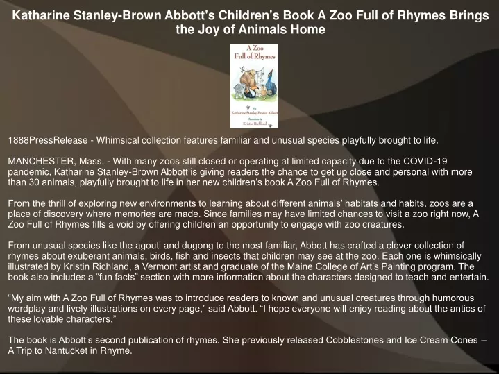 katharine stanley brown abbott s children s book