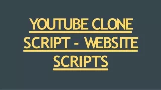 y outube c l one