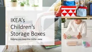 ikea s children s storage boxes