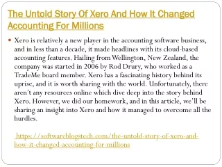 The Untold Story Of Xero And How It Changed Accounting For Millions