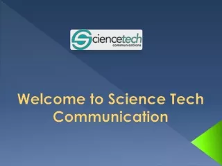 Find Sciencetech Consultant Services in Canada