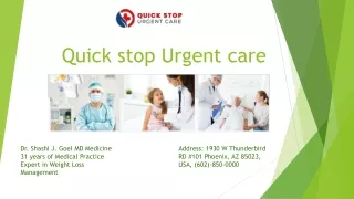What is an urgent care ?
