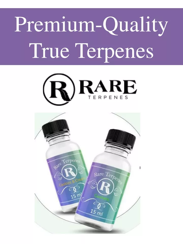 premium quality true terpenes