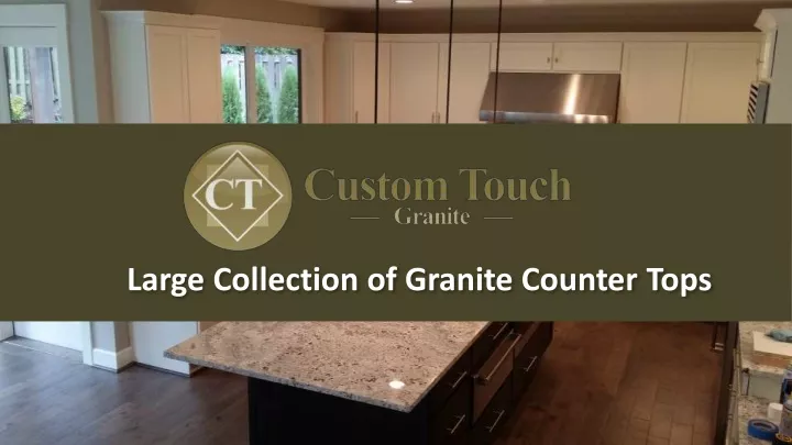 large collection of granite counter tops