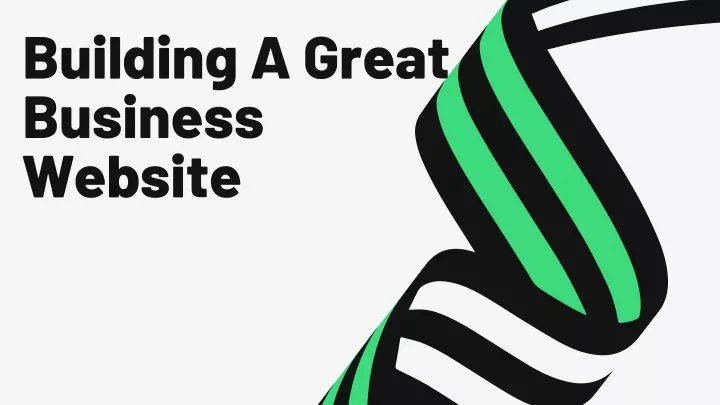 building a great business website