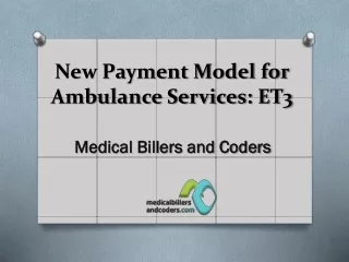 new payment model for ambulance services et3