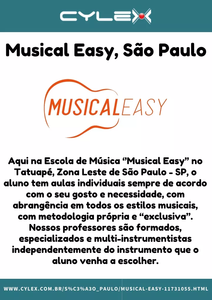 musical easy s o paulo