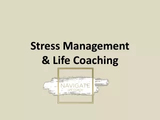 stress management life coaching