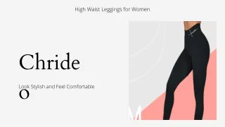 Shop Best Collection of High Waist Leggings | Chrideo | USA