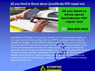 all you need to know about quickbooks pdf repair tool