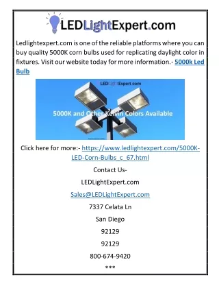 ledlightexpert com is one of the reliable