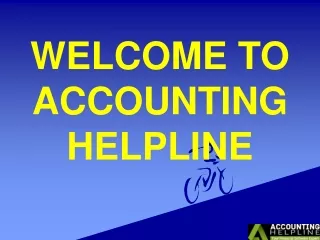 welcome to accounting helpline