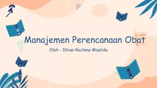 manajemen perencanaan obat