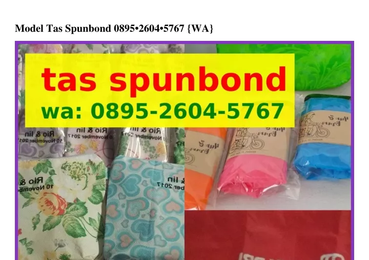 model tas spunbond 0895 2604 5767 wa