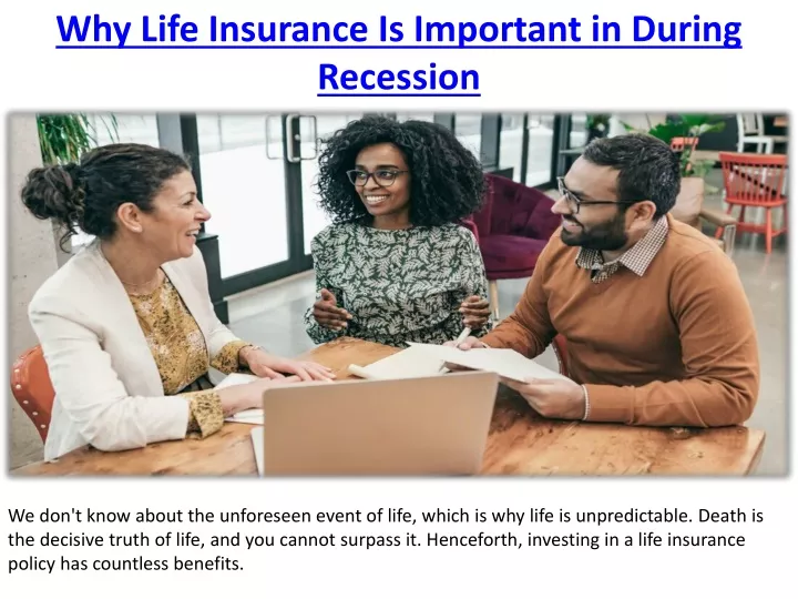 why life insurance is important in during