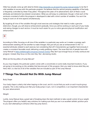 What Sports Can Teach Us About Jump Manual Review