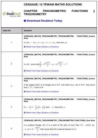 cengage g tewani maths solutions