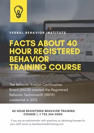RBT Training Course