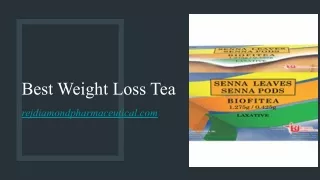 Best Weight Loss Tea