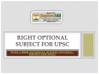 How to Choose the Right Optional Subject for UPSC
