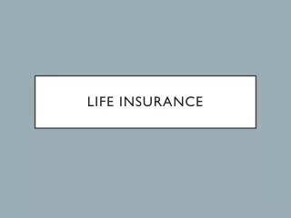 life insurance