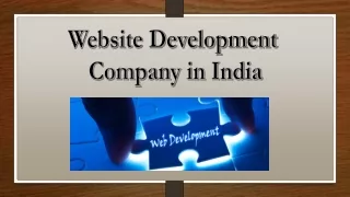 Web Designing & Development Company