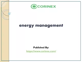 energy management published by https www corinex com