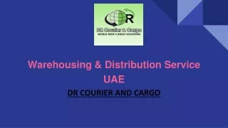 Warehousing & Distribution Service UAE