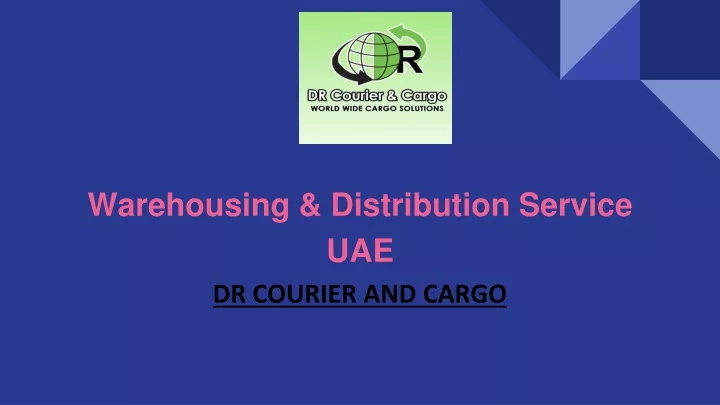 warehousing distribution service uae