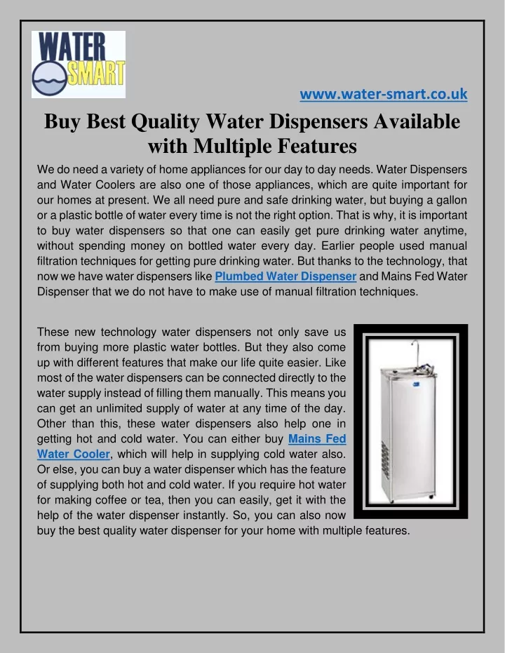 www water smart co uk