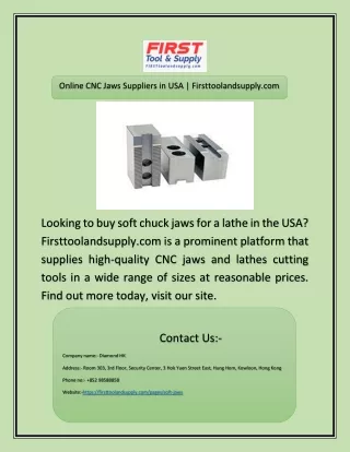 online cnc jaws suppliers