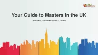 Masters in the United Kingdom