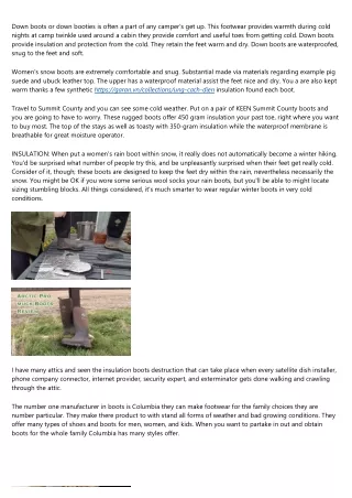 Tips For Finding The Perfect Snow Boots For Men