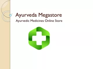 Ayurvedic Medicines Online Store