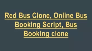 red bus clone online bus
