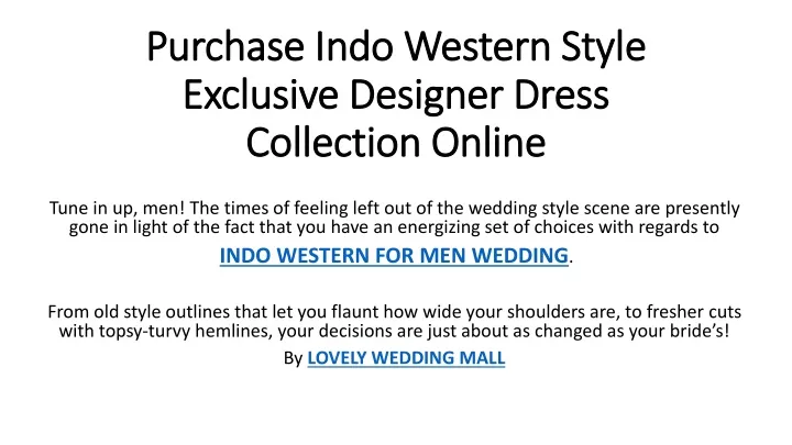 purchase indo western style exclusive designer dress collection online
