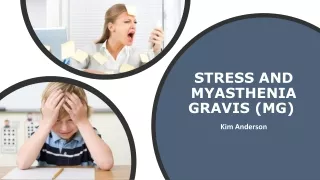 stress and myasthenia gravis mg