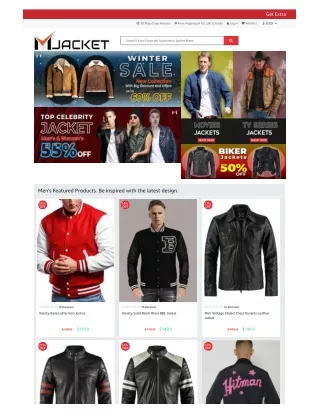 Mjacket.com: Buy Genuine Leather Jacket for Men And Women