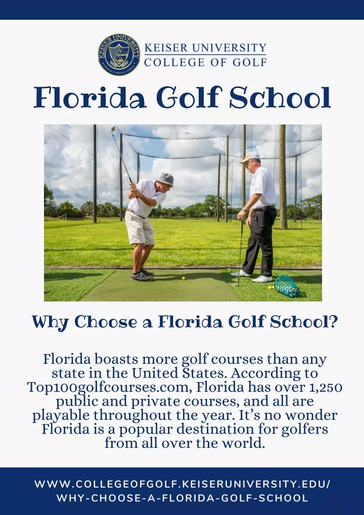 florida golf school