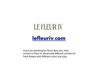 Funeral Flowers |lefleuriv.com