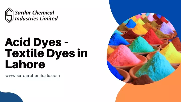 acid dyes textile dyes in lahore