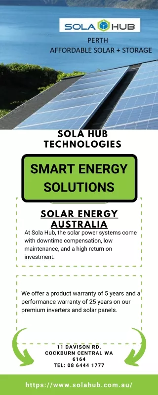 Solar Energy Australia